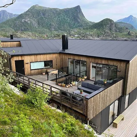 ヴィラ House In Lofoten, Beautiful View/ Hus I Lofoten